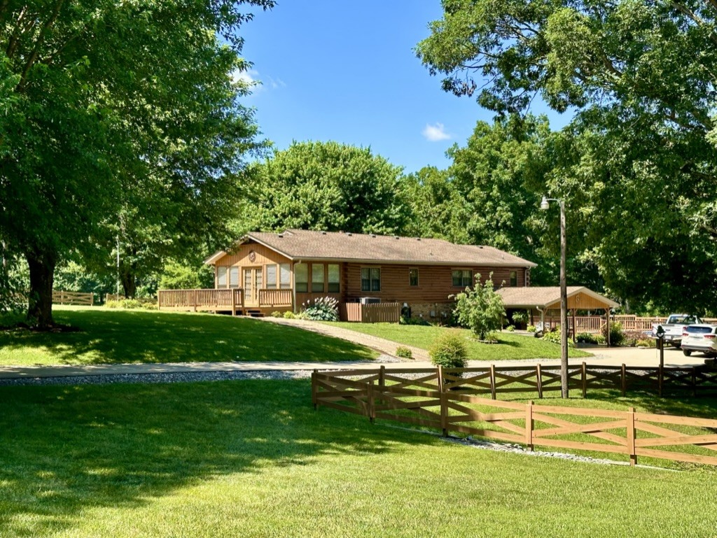 188 Link Road Cottontown, TN 37048 - Photo 44 of 45 a view of a house with a big yard
