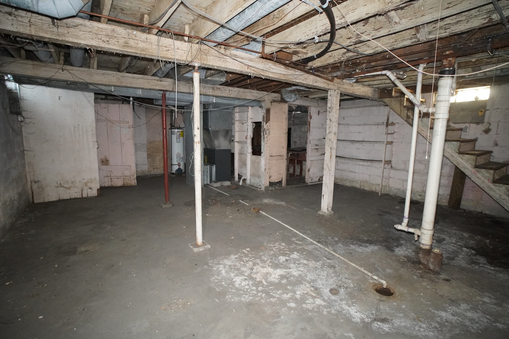 5425 Melton Road Gary, IN 46403 - Photo 25 of 31 a view of a room with wooden walls