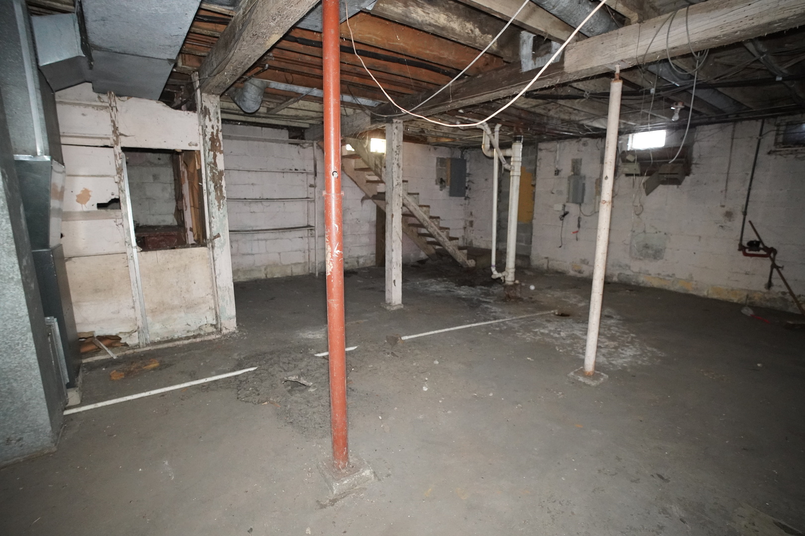 5425 Melton Road Gary, IN 46403 - Photo 26 of 31 a view of a room with wooden walls