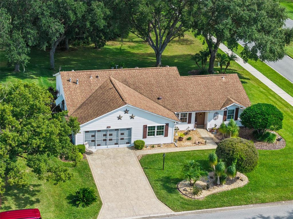 front view of house with a yard