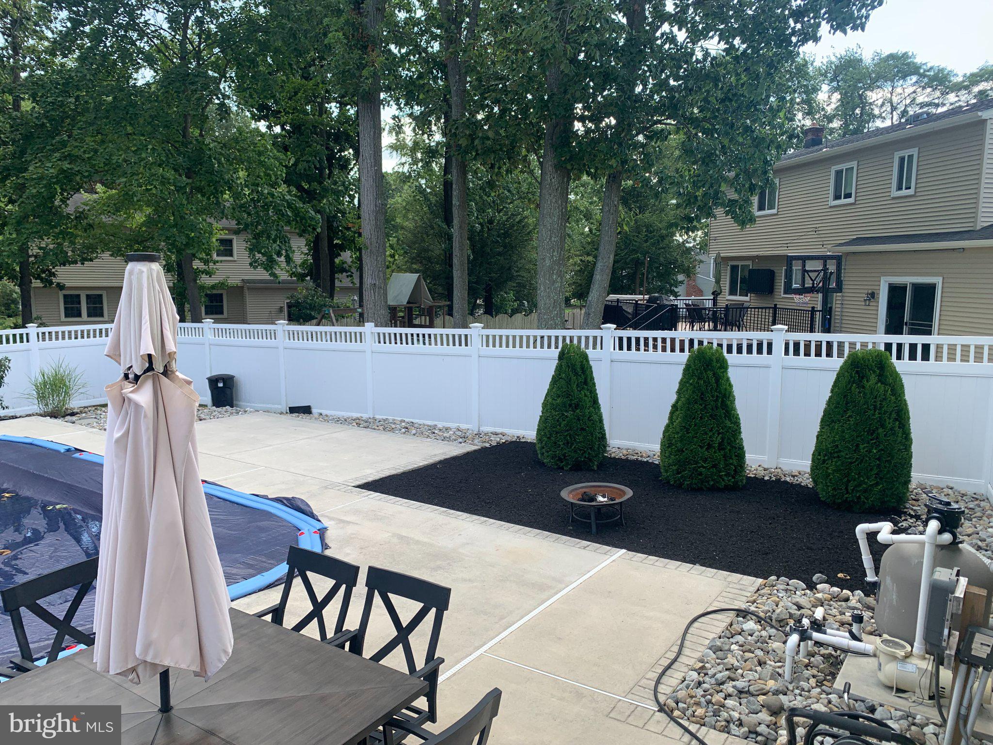 80 Cranford Road Blackwood, NJ 08012 - Photo 5 of 53 Tranquil backyard oasis with greenery.