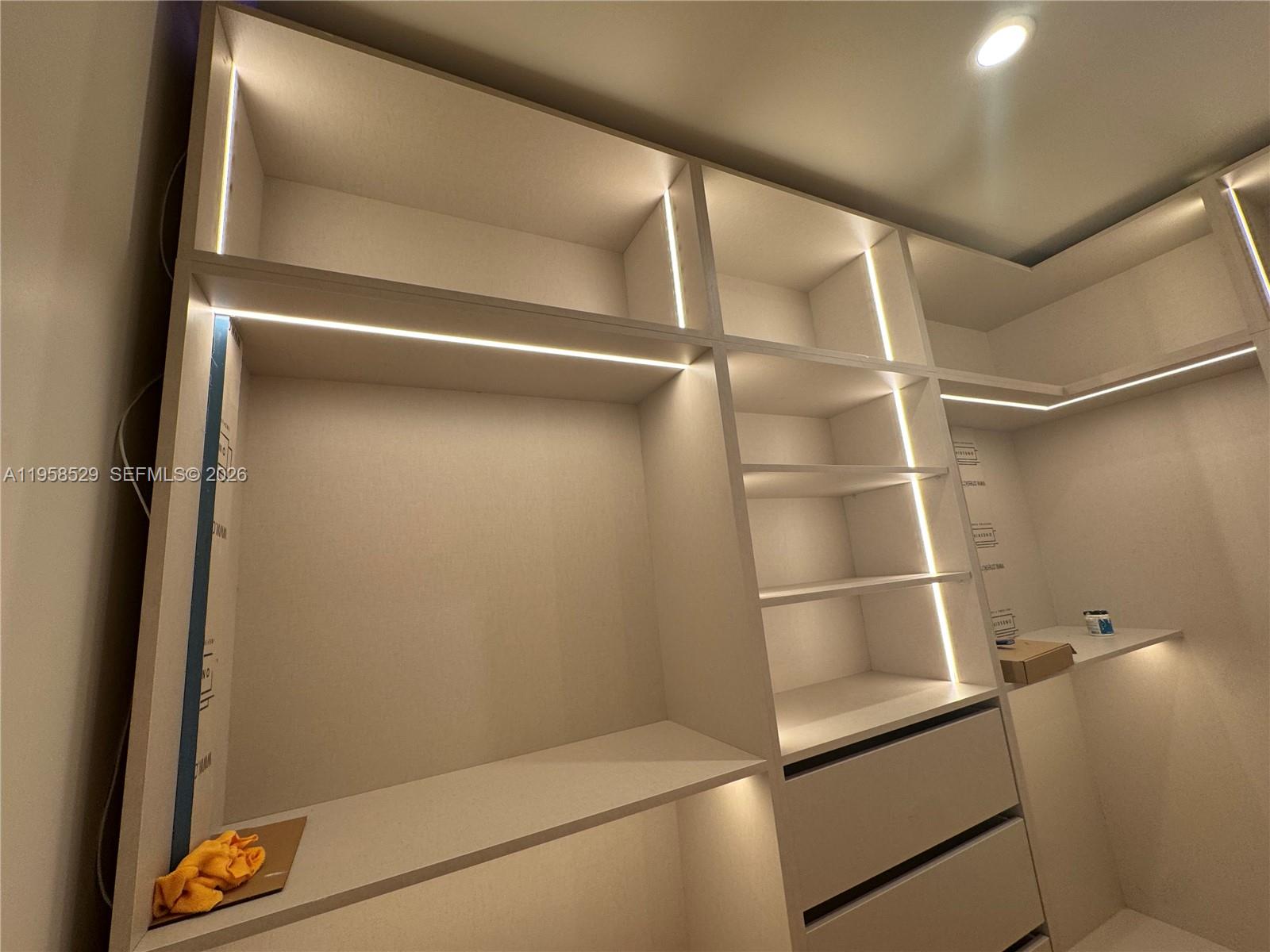3185 Washington Street Miami, FL 33133 - Photo 12 of 48 a view of walk in closet
