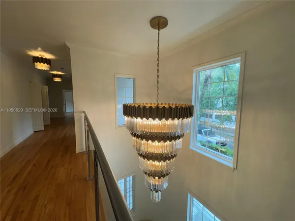 a view of wooden floor in a room