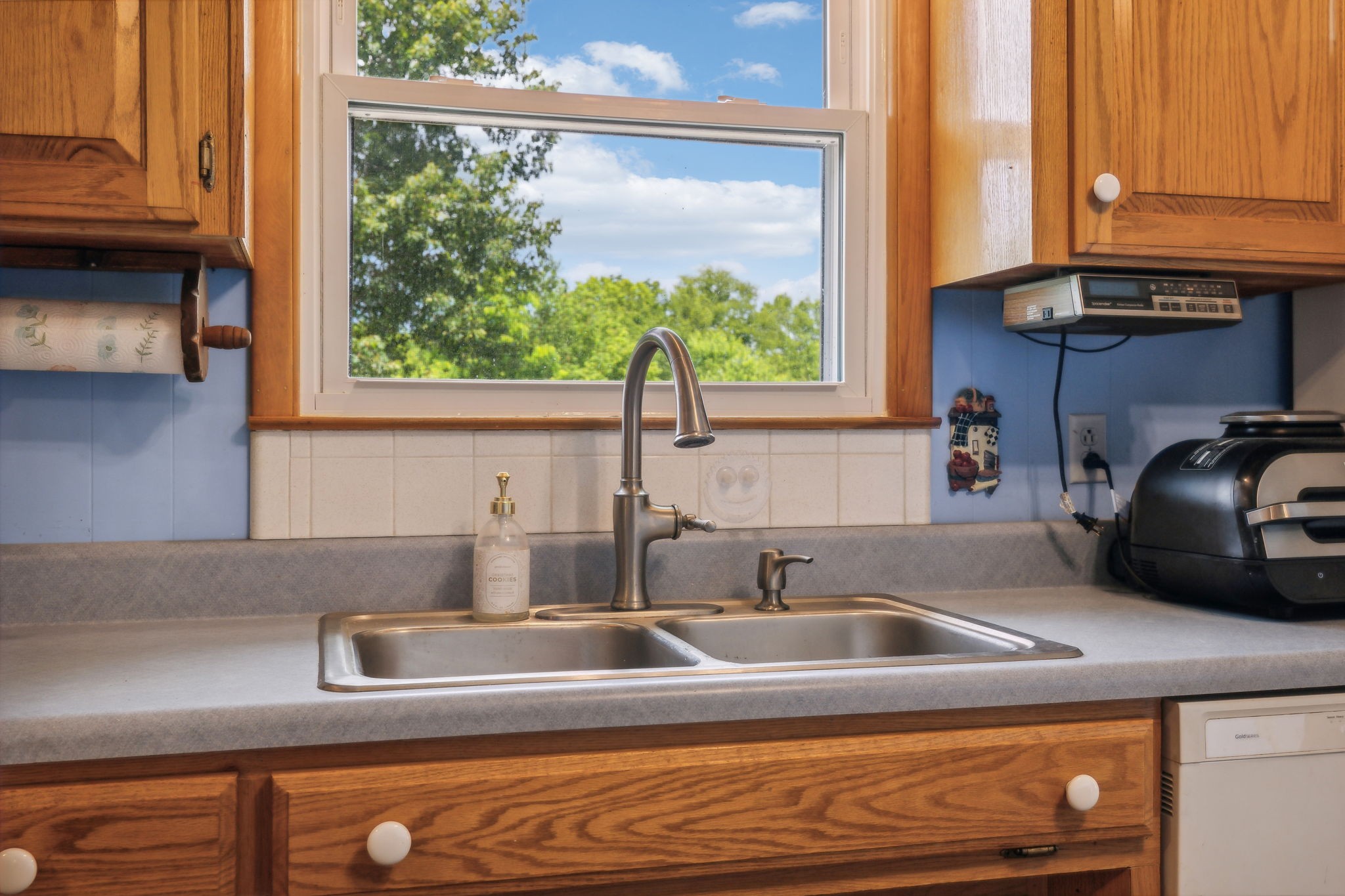 2747 Burgess Gower Road Springfield, TN 37172 - Photo 18 of 65 a kitchen sink with a granite countertop window and a sink