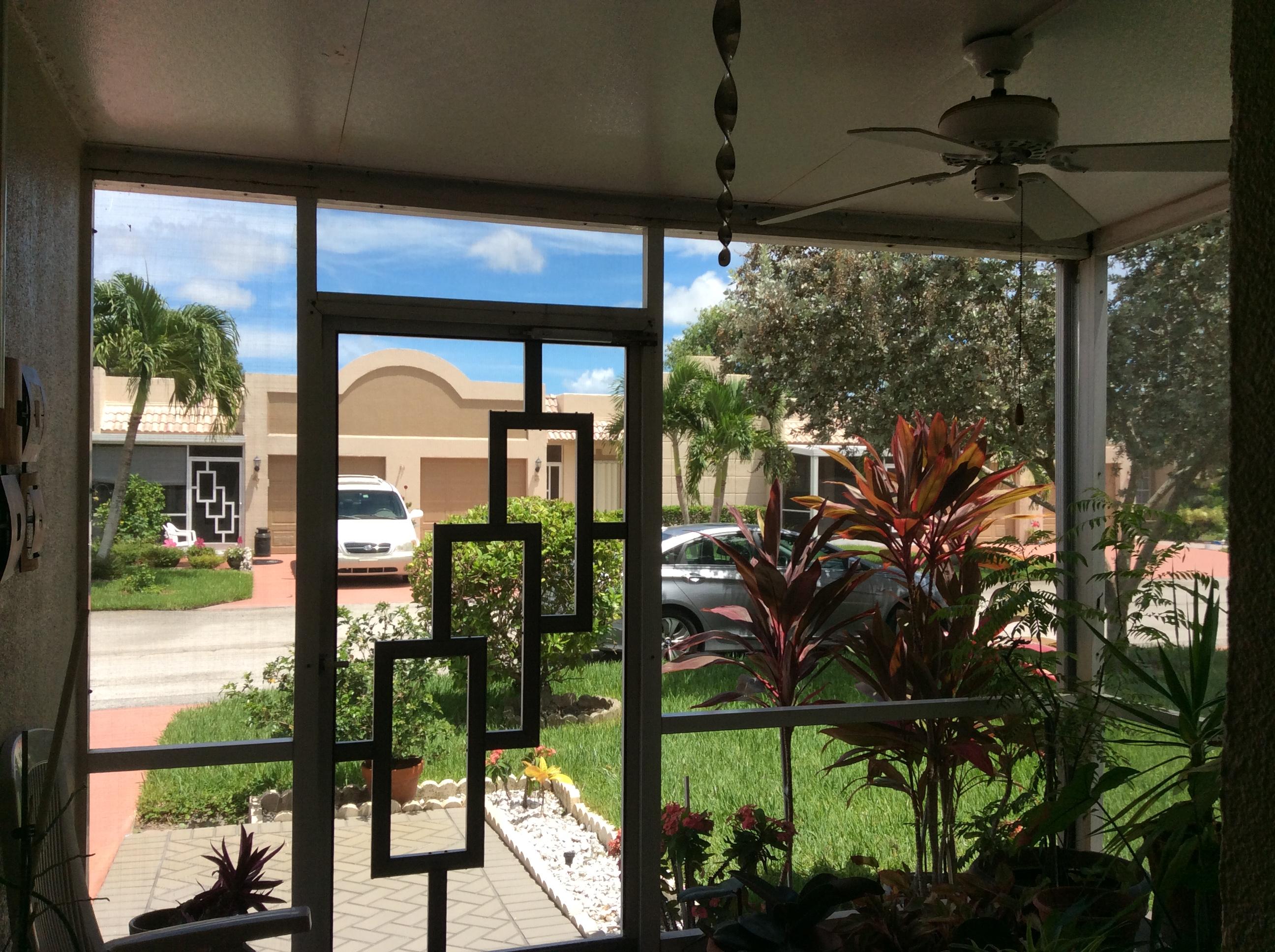 18711 Garbo Terrace, Unit 2 Boca Raton, FL 33496 - Photo 12 of 18 Front Patio