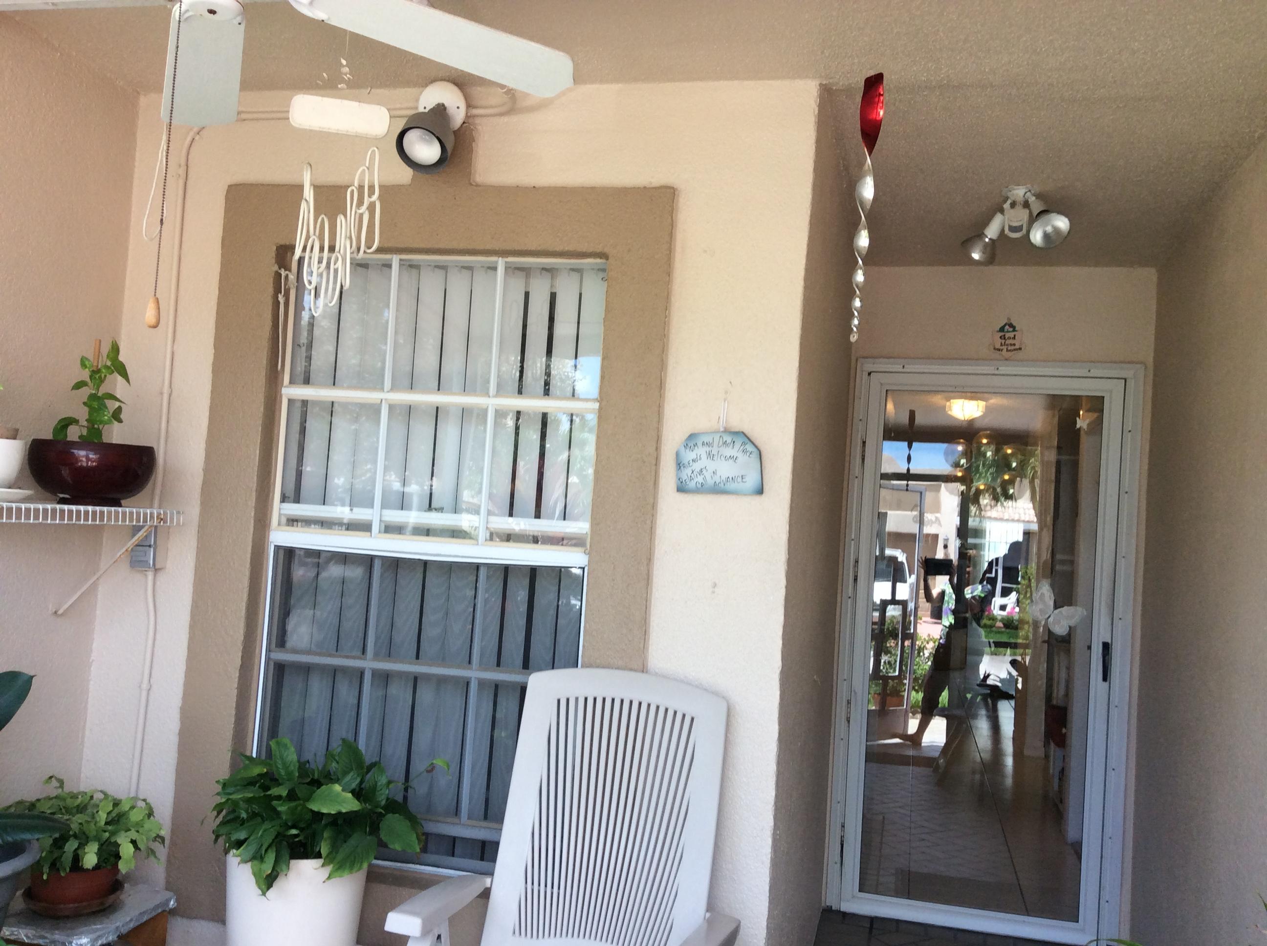 18711 Garbo Terrace, Unit 2 Boca Raton, FL 33496 - Photo 13 of 18 Front Patio