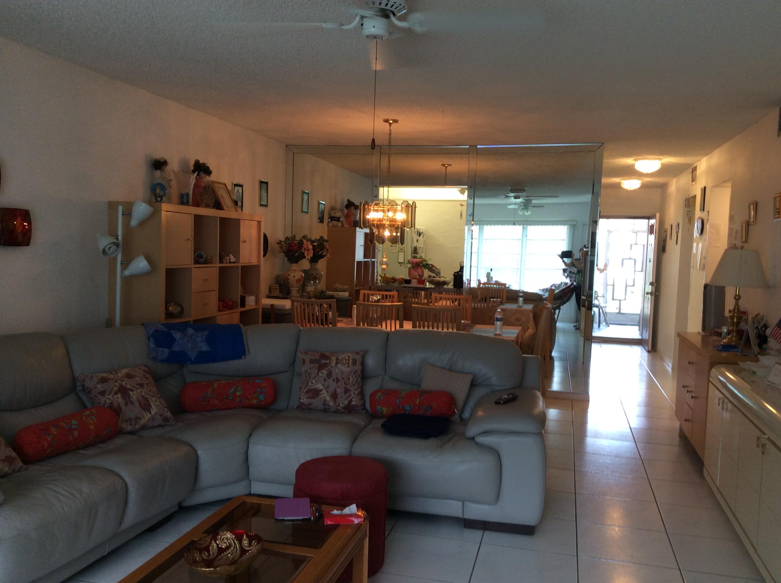 18711 Garbo Terrace, Unit 2 Boca Raton, FL 33496 - Photo 7 of 18 Living / DIning View