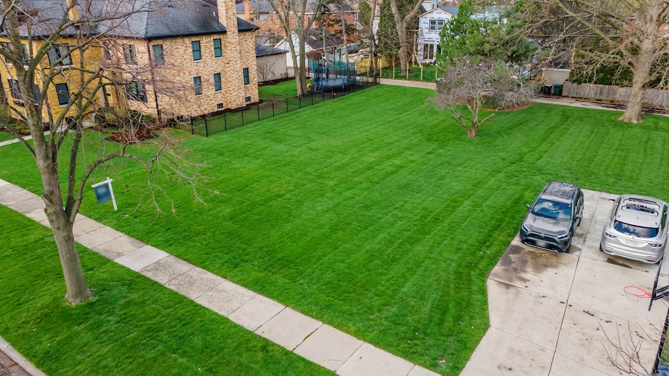 916 Cleveland Avenue Park Ridge, IL 60068 - Photo 3 of 5 a garden with trees in the background