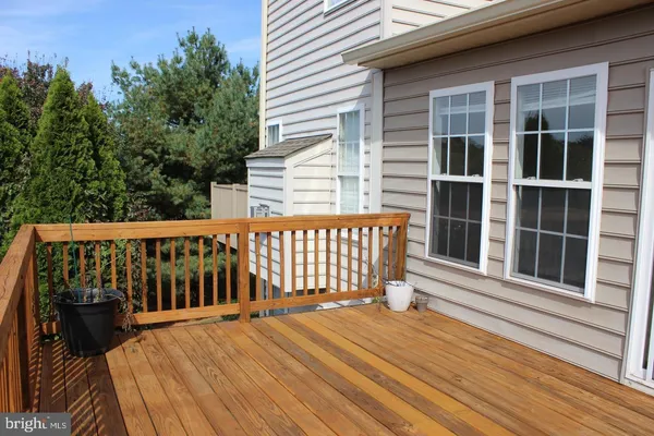 a view of a roof deck