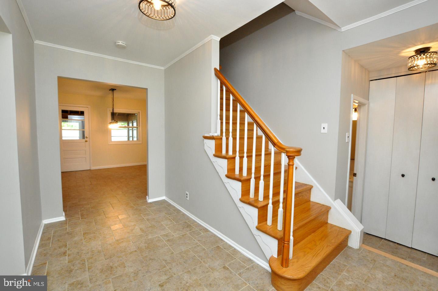 128 Haines Road Mount Laurel, NJ 08054 - Photo 4 of 35 Foyer features beautiful stone tile