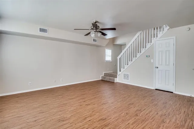 wooden floor in an empty room