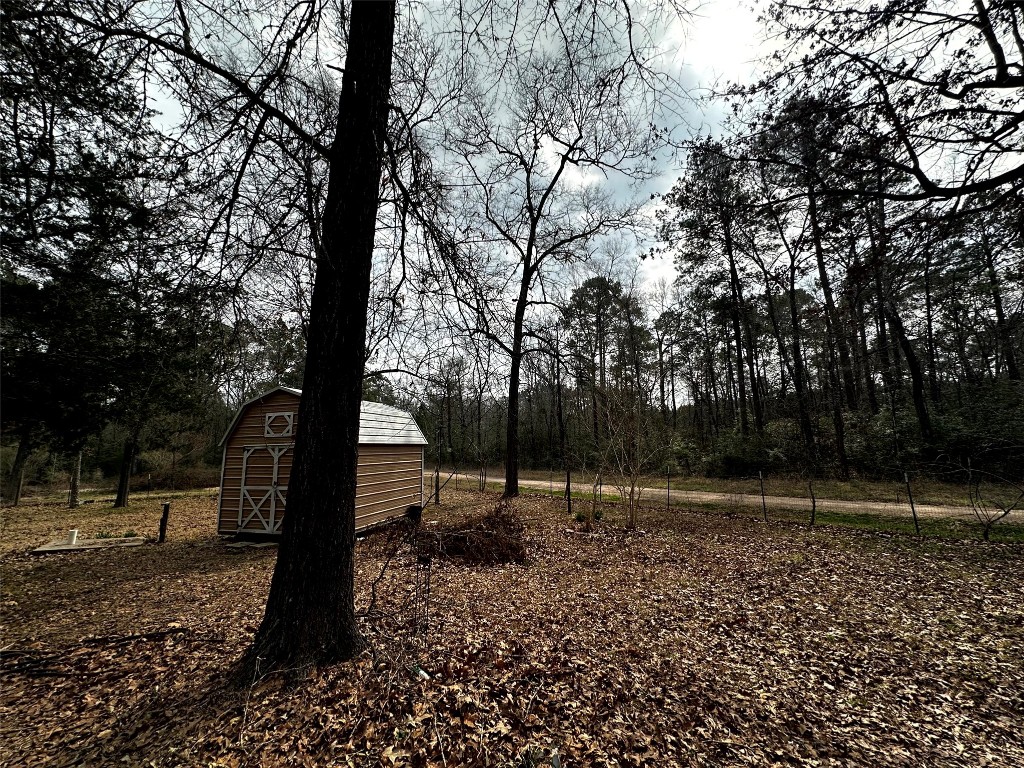 119 Cedar Frst Lane Corrigan, TX 75939 - Photo 24 of 32 a backyard of a house with lots of green space