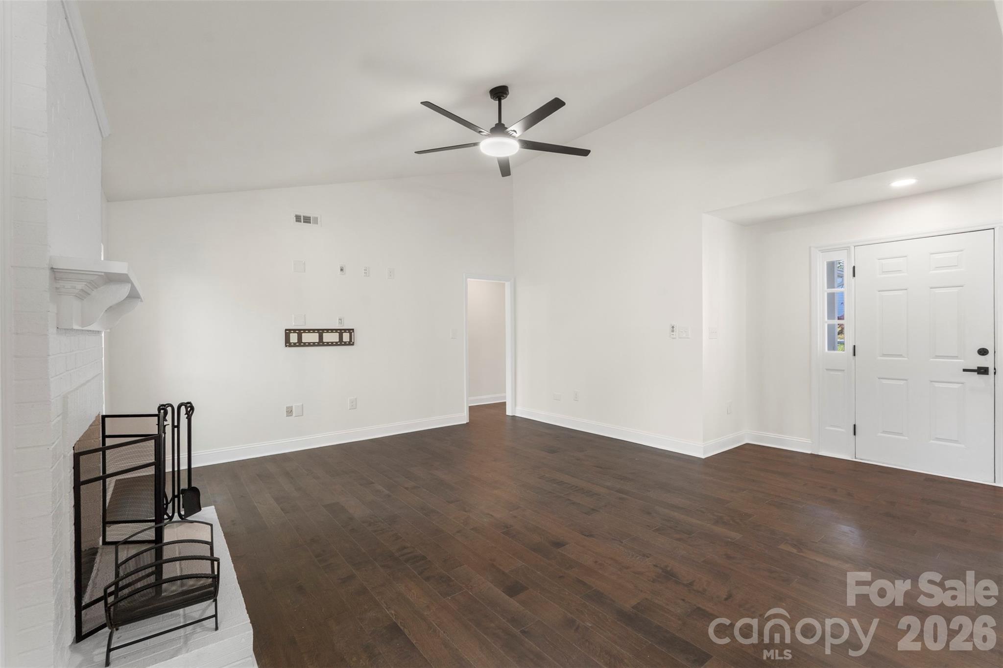 7308 Walterboro Road Charlotte, NC 28227 - Photo 11 of 43 wooden floor in an empty room