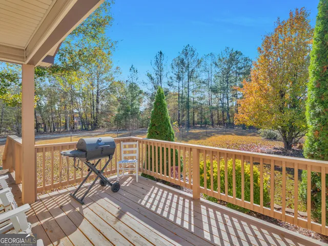 a view of a two chair in the balcony