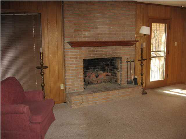 5847 South Pear Orchard Road Jackson, MS 39211 - Photo 4 of 13 Fireplace in Den