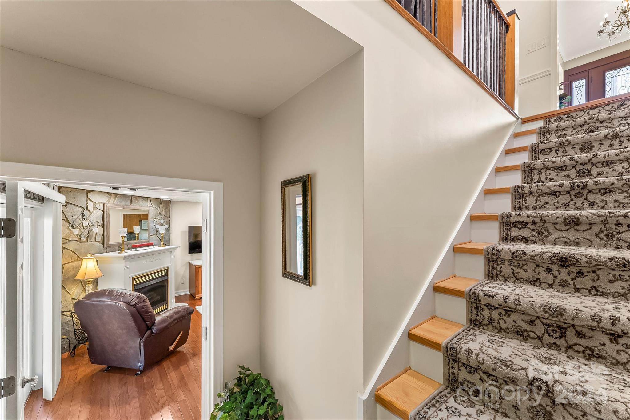 203 Lost Corner Road Morganton, NC 28655 - Photo 26 of 47 a view of entryway and hall with wooden floor