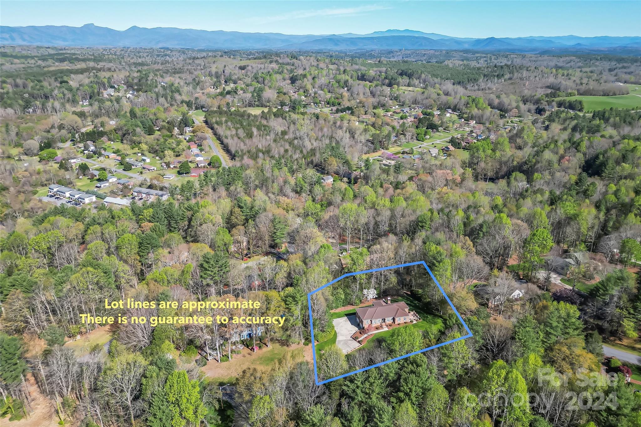 203 Lost Corner Road Morganton, NC 28655 - Photo 44 of 47 an aerial view of residential house with outdoor space