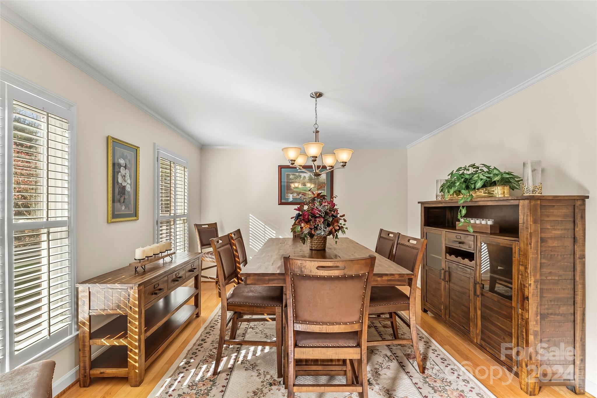 203 Lost Corner Road Morganton, NC 28655 - Photo 7 of 47 a view of a dining room with furniture and window