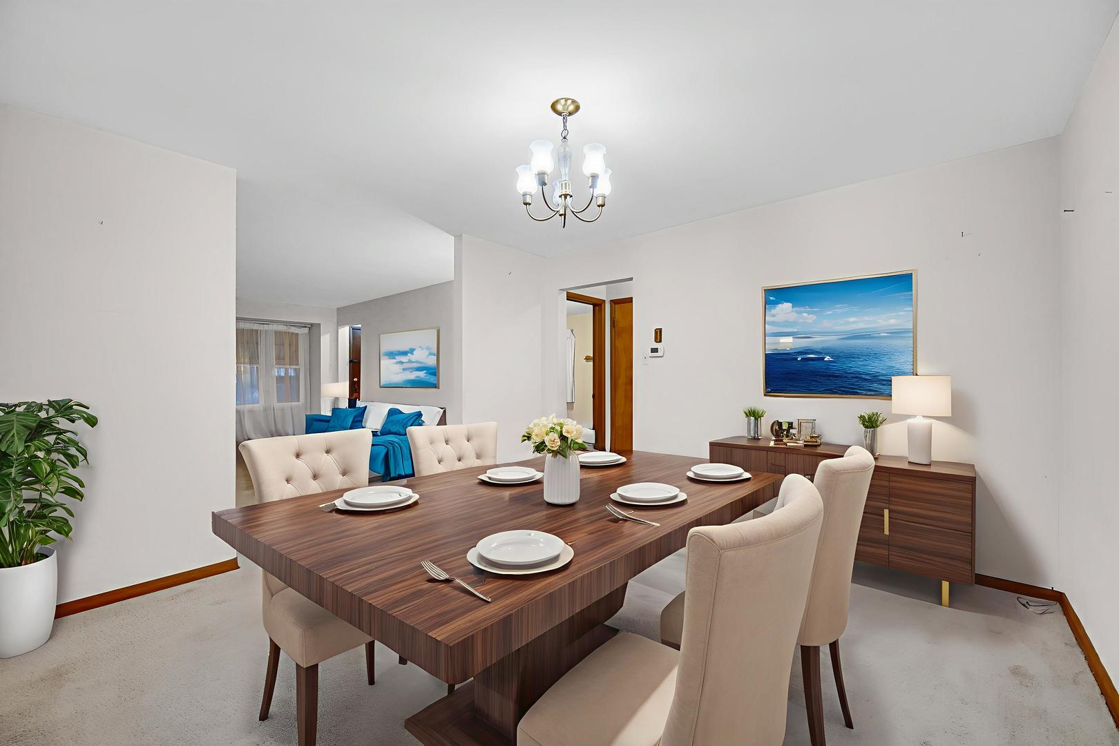 18423 Homewood Avenue Homewood, IL 60430 - Photo 13 of 27 a view of a dining room with furniture