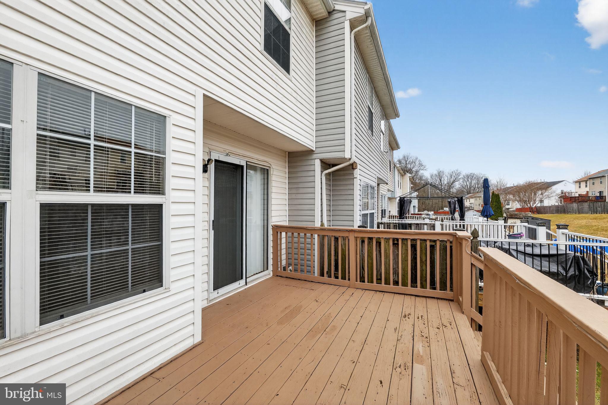 3524 Orchard Shade Road Randallstown, MD 21133 - Photo 32 of 34 a view of a roof deck