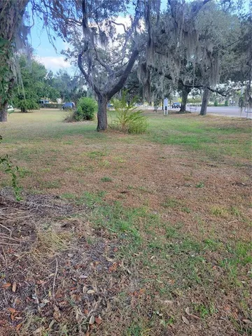 a view of outdoor space with garden