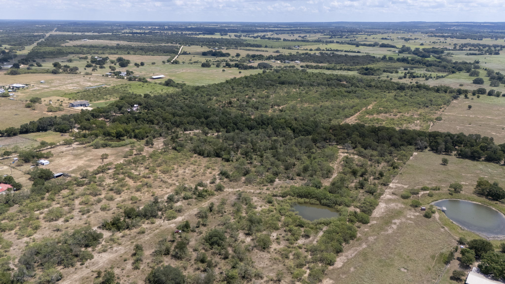 Tbd Fox Lane Lockhart, TX 78644 - Photo 15 of 35 an aerial view of residential houses and city view