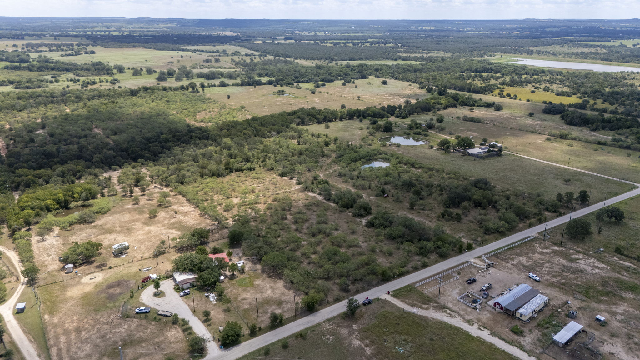 Tbd Fox Lane Lockhart, TX 78644 - Photo 2 of 35 an aerial view of mountain with yard
