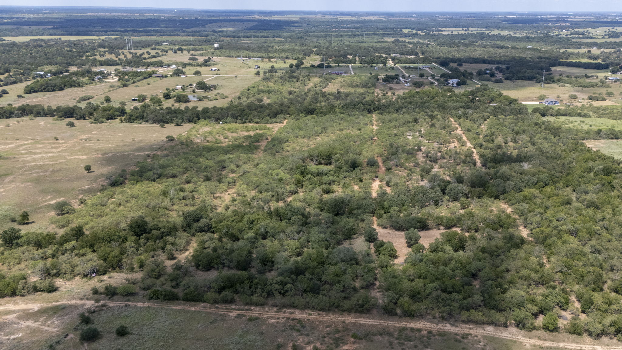 Tbd Fox Lane Lockhart, TX 78644 - Photo 7 of 35 an aerial view of mountains and trees