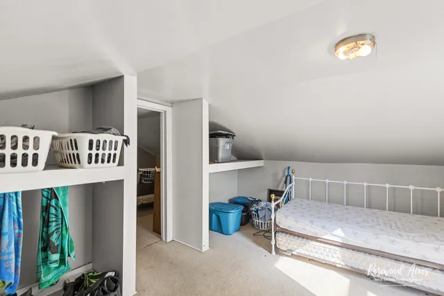 a view of storage and utility room