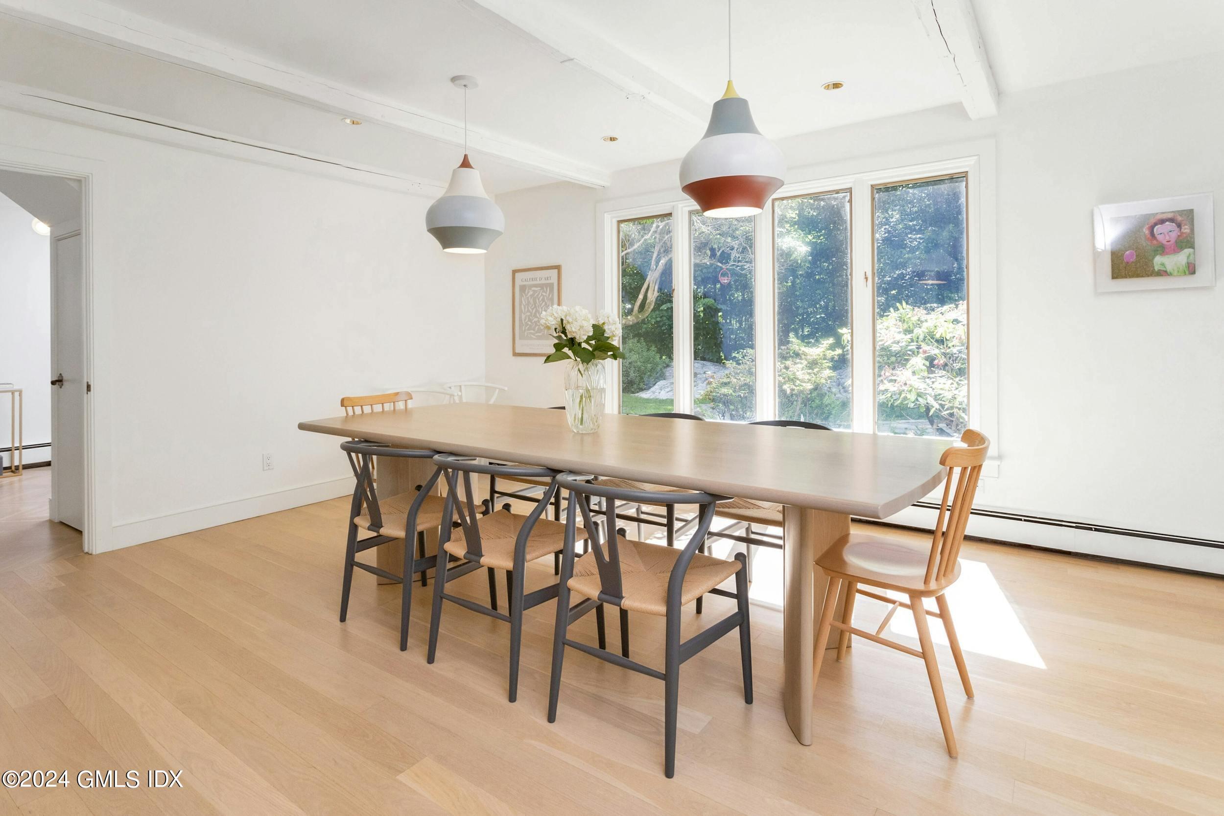 12 Guinea Road Greenwich, CT 06830 - Photo 9 of 38 a dining room with furniture and window