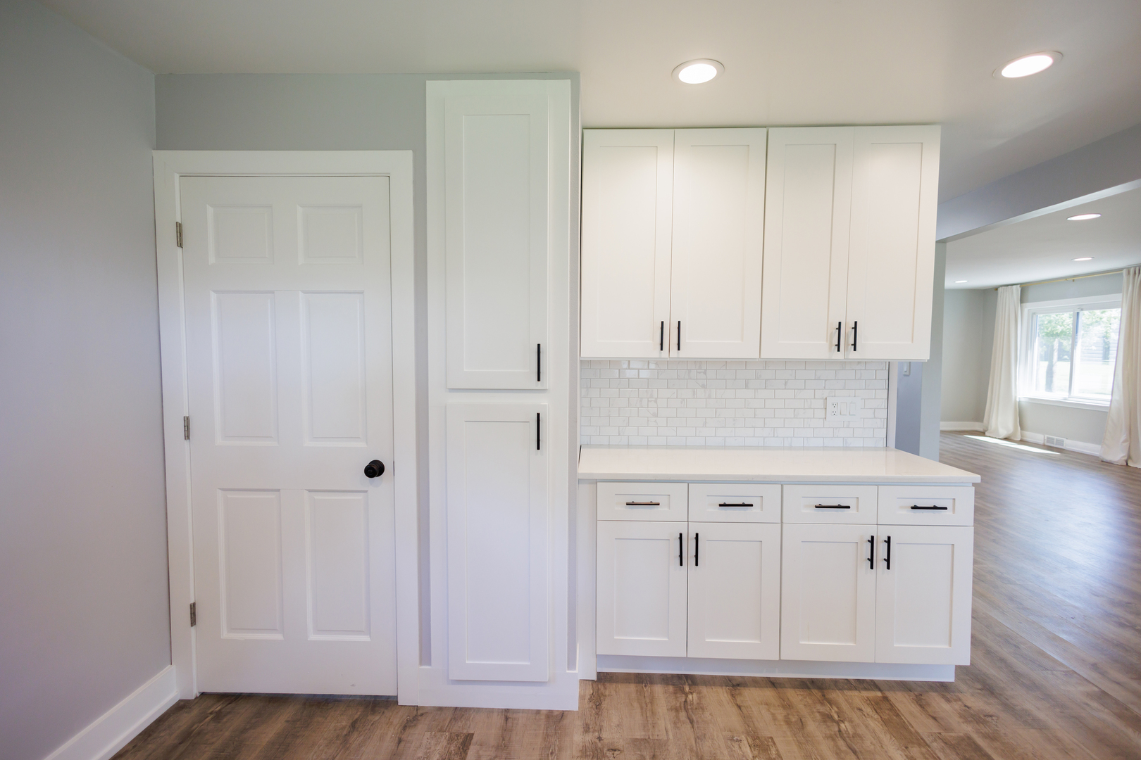 855 East 5000S Road Kankakee, IL 60901 - Photo 13 of 48 a view of a kitchen with white cabinets
