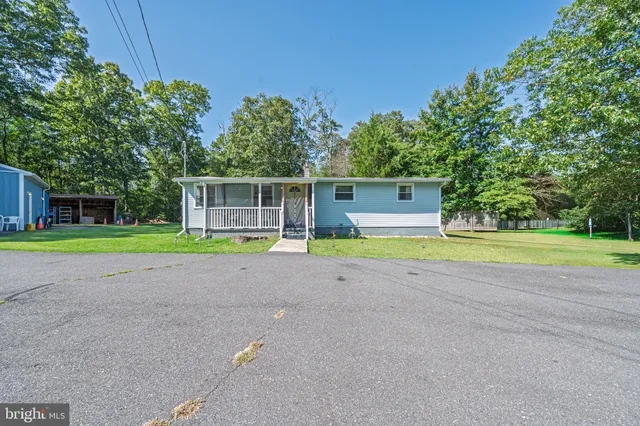 a house with a outdoor space