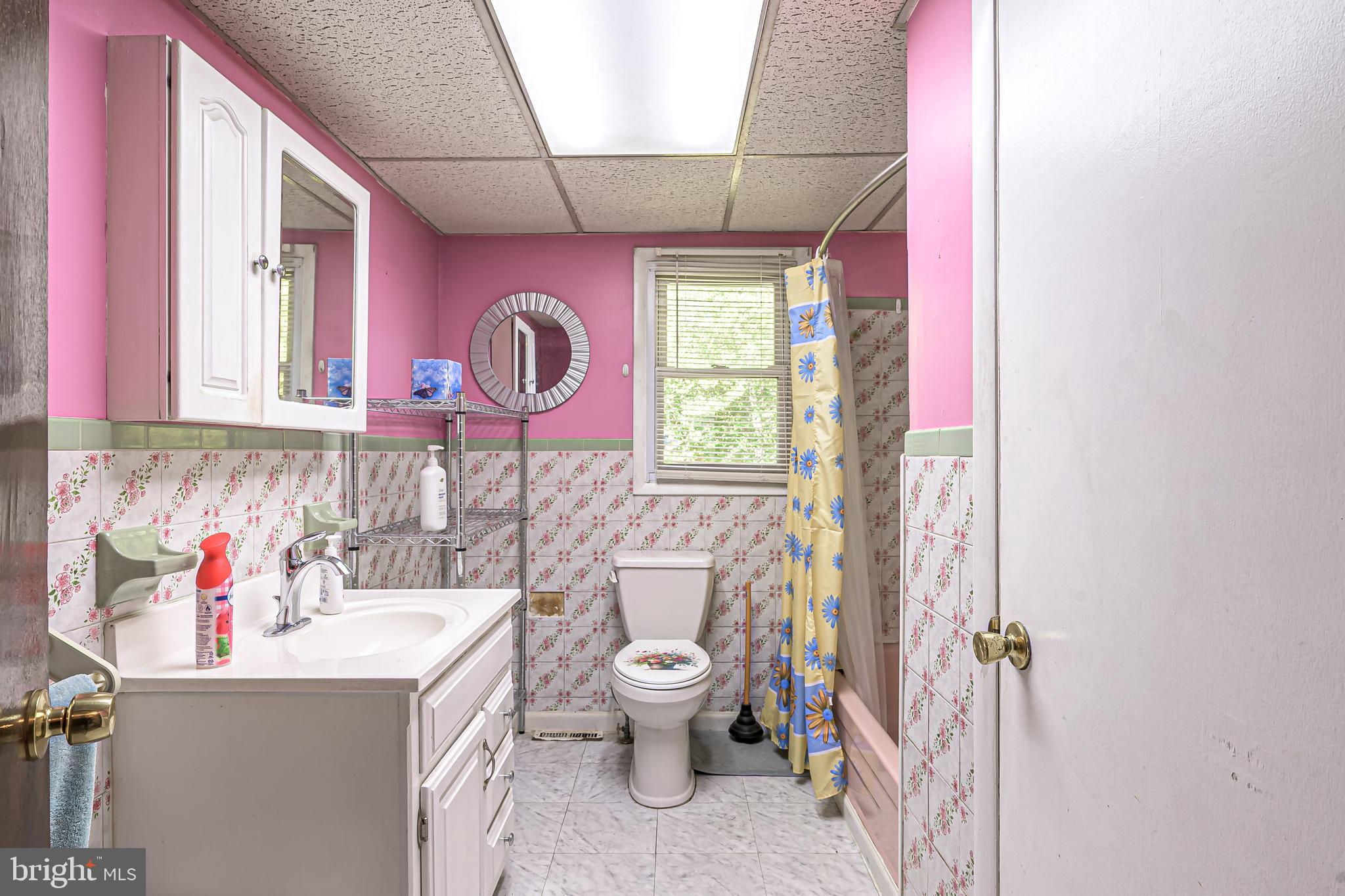 311 Woodruff Carmel Road Bridgeton, NJ 08302 - Photo 19 of 40 a bathroom with a sink a toilet and a window