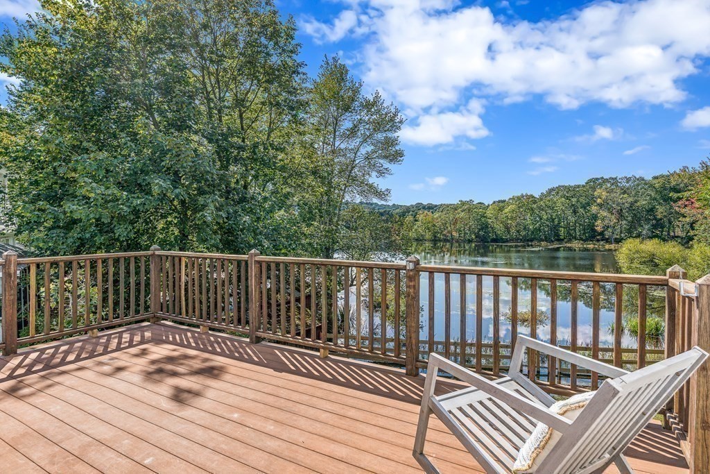 32 Woodside Road Winchester, MA 01890 - Photo 8 of 42 a view of balcony with wooden floor and fence