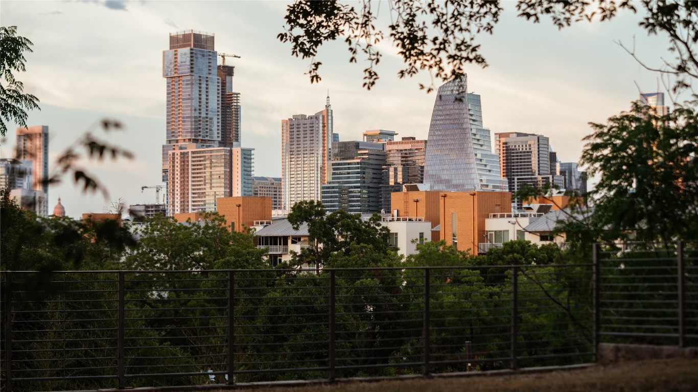 501 Cater Drive Austin, TX 78704 - Photo 1 of 1 a city view with tall buildings