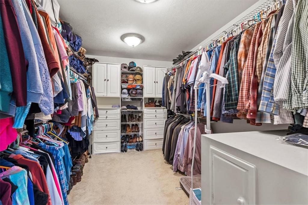 11 Kings Road Washington, PA 15301 - Photo 31 of 49 a view of walk in closet with clothes and shoes