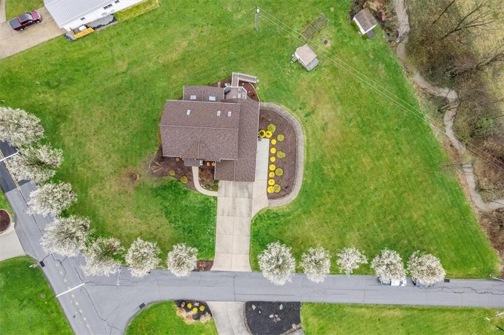 11 Kings Road Washington, PA 15301 - Photo 47 of 49 an aerial view of a house with a yard