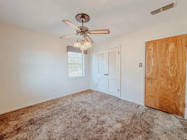 a view of lake and sunset