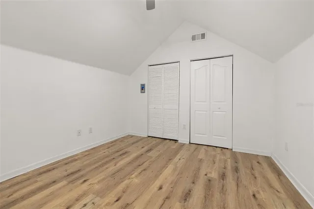 wooden floor in an empty room
