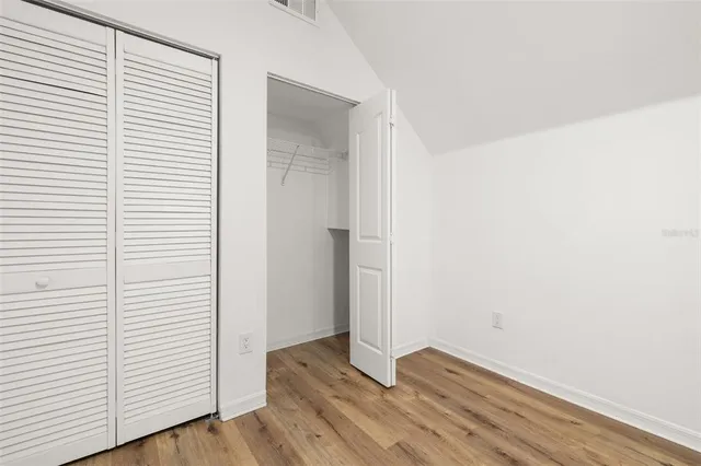 a view of a garden with plants