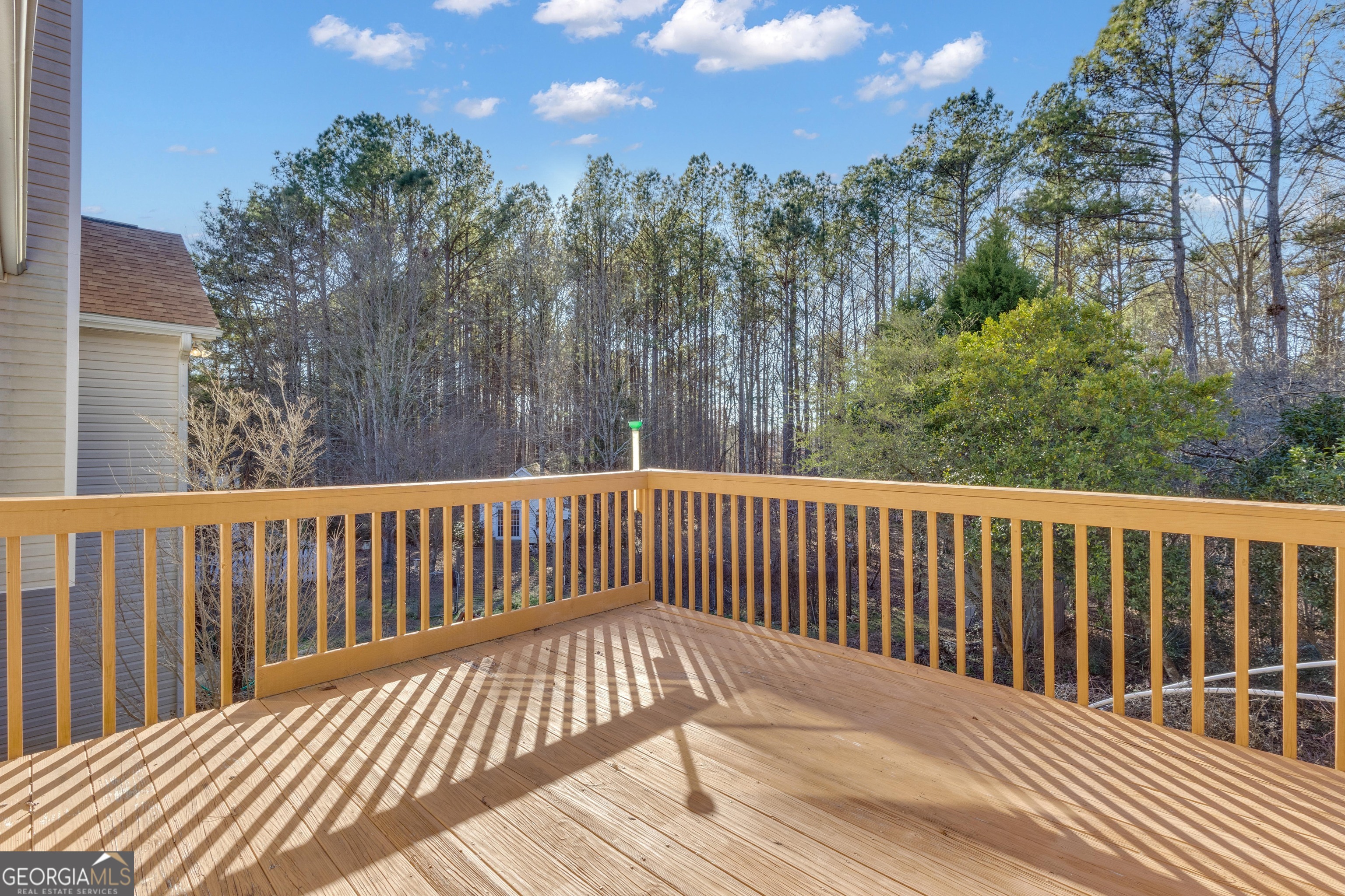 165 Masters Drive Newnan, GA 30265 - Photo 25 of 63 a view of balcony with wooden floor