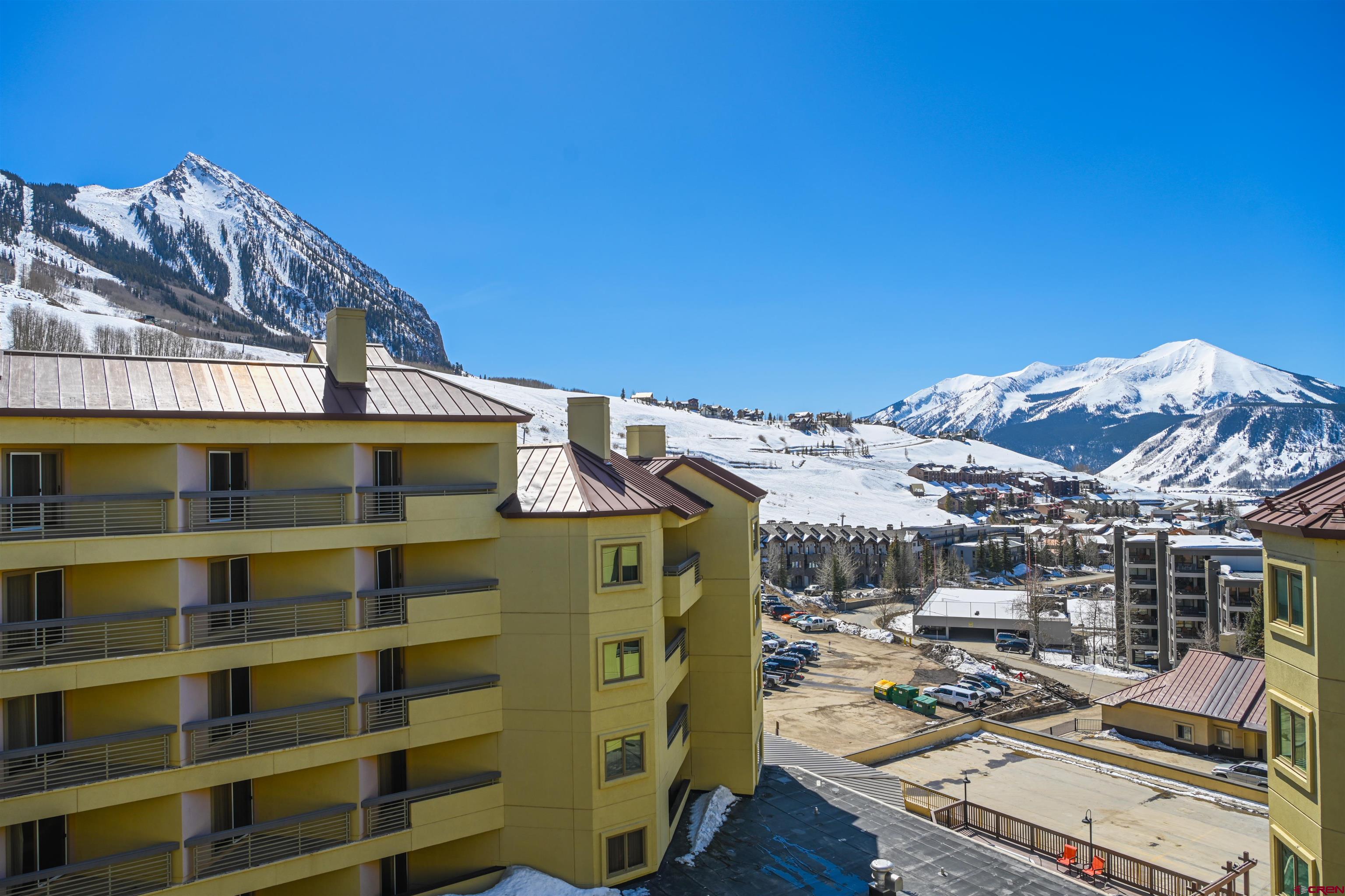 500 Gothic Road, Unit 605 Crested Butte, CO 81225 - Photo 26 of 27 a view of a house with a balcony