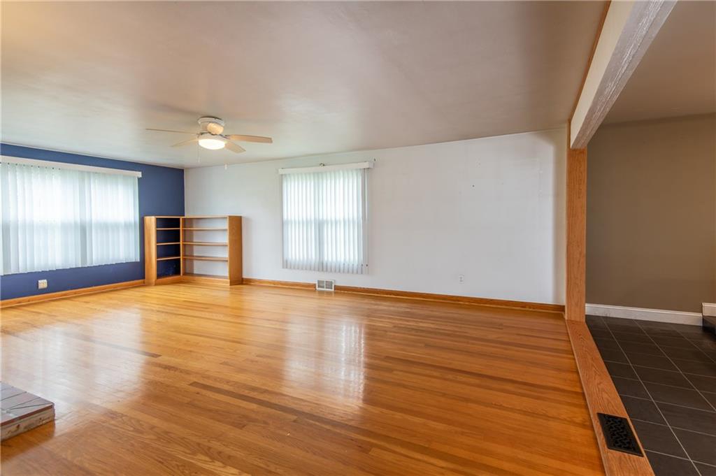 105 Donation Road Greenville, PA 16125 - Photo 5 of 19 Living Room opens to the Kitchen/ Dining Room.