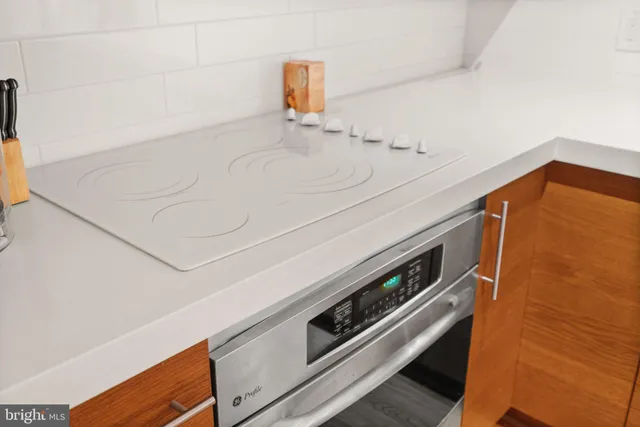 a close view of stove