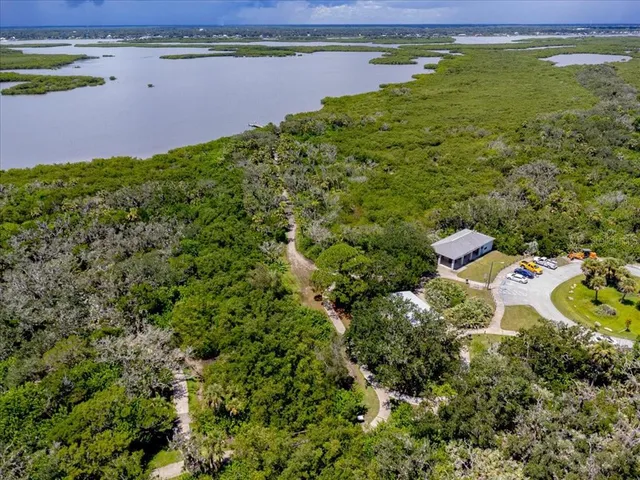 a view of a yard with an outdoor space