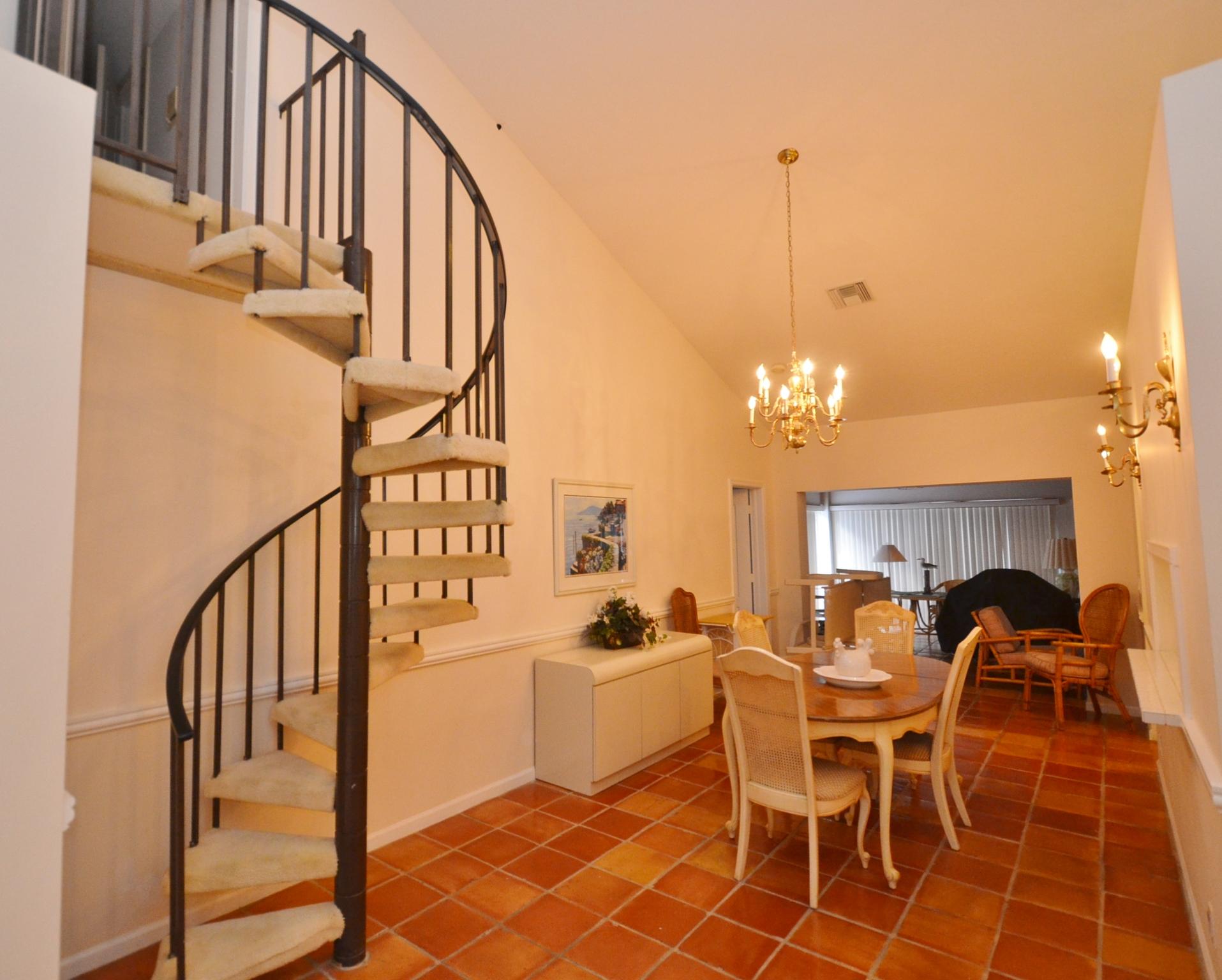 42 Bimini Cove Drive Ocean Ridge, FL 33435 - Photo 3 of 23 dr and spiral staircase