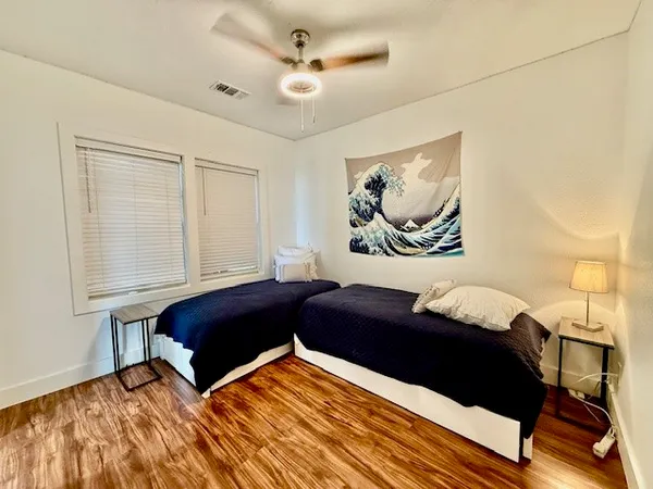 a view of a swimming pool with outdoor space