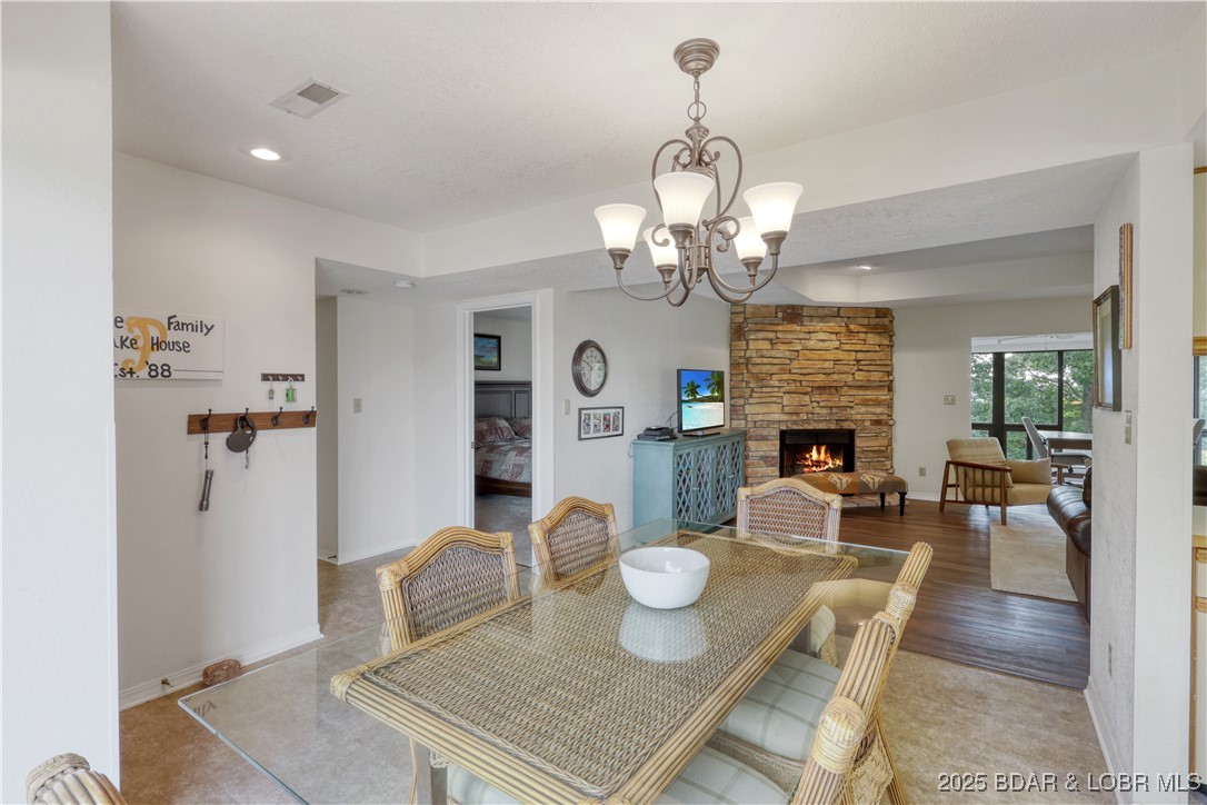 24 East Casa Del Rio, Unit 693 Lake Ozark, MO 65049 - Photo 10 of 30 Dining area view of living room.