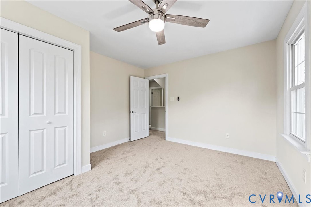 7435 Tangle Ridge Drive Mechanicsville, VA 23111 - Photo 32 of 49 BEDROOM 3 WITH DOUBLE CLOSET