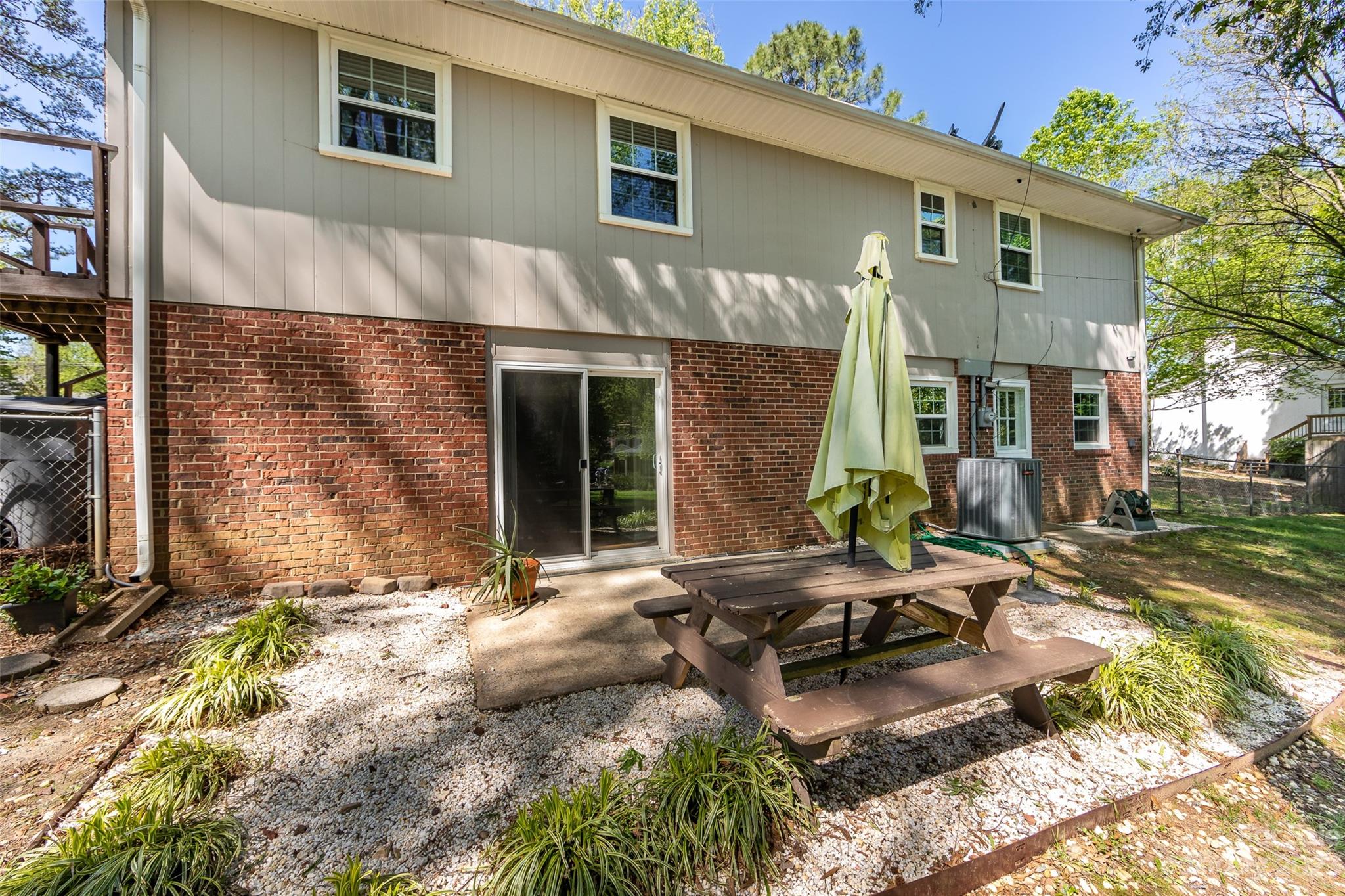 1506 Rama Road Charlotte, NC 28211 - Photo 48 of 48 a backyard of a house with yard and outdoor seating